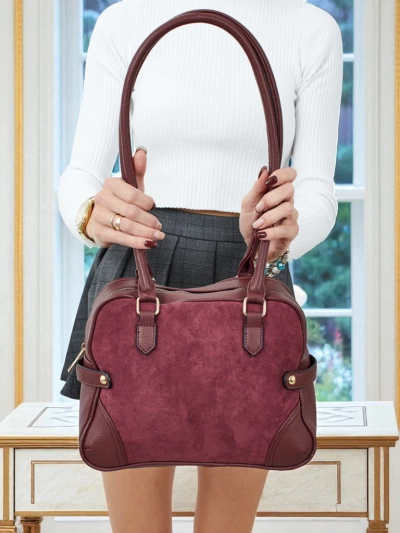 Damen Shopper Handtasche aus Öko-Leder Erelle