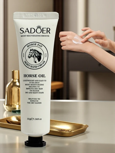 Sadoer Handcreme mit Pferdeöl - Extrem Feuchtigkeitsspendend