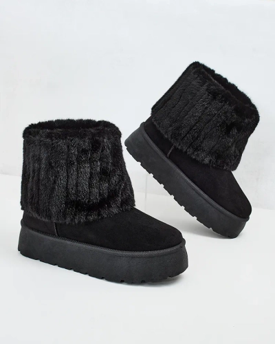 Royalfashion Stiefel a'la Schneestiefel für Frauen Renutis