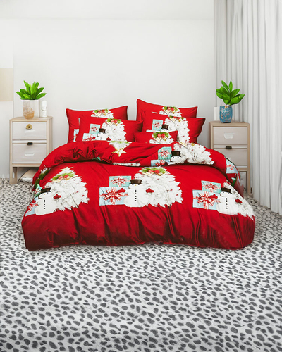 Royalfashion Gemusterte Bettwäsche 200x220 3-teiliges Set