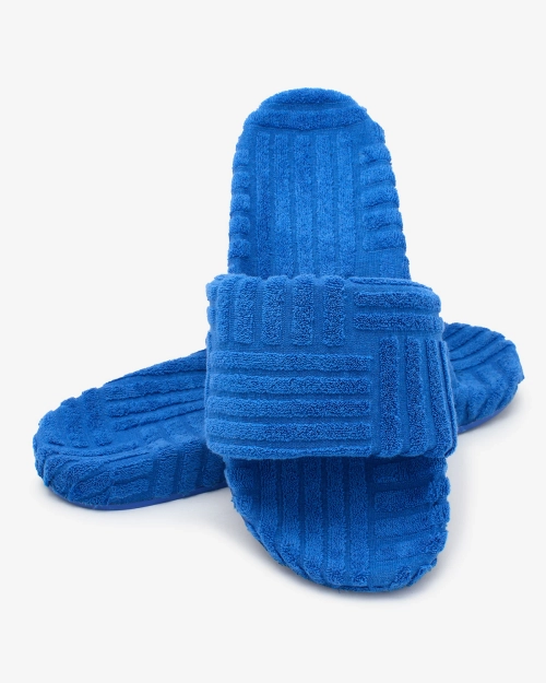 Жіночі шльопанці Royalfashion Cobalt з візерунком Ewada