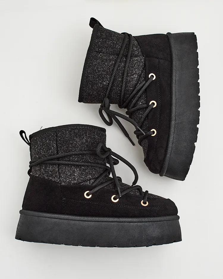 Royalfashion Damen-Schnürstiefel Filori