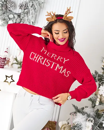 Royalfashion Damen Weihnachts-Pullover