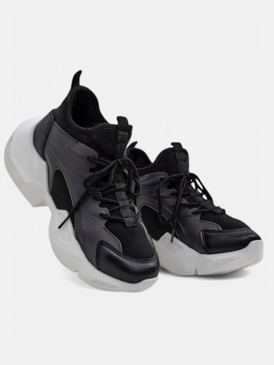 Royalfashion Damen sportliche Sneakers auf einer dickeren Sohle Vivers