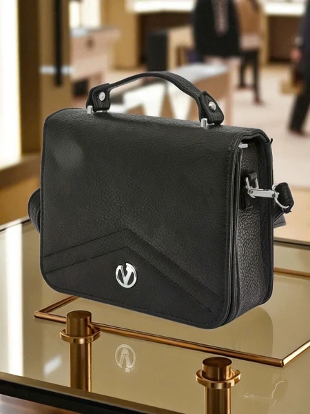 Royalfashion Kleine Damenhandtasche aus Eco-Leder Vintage Moderno