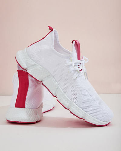 Baym Sportschuhe für Damen in Weiß und Rosa - Schuhe
