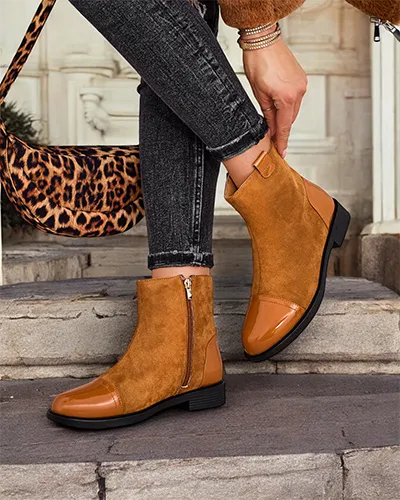 Royalfashion Klassische Damen Stiefeletten Urbinos