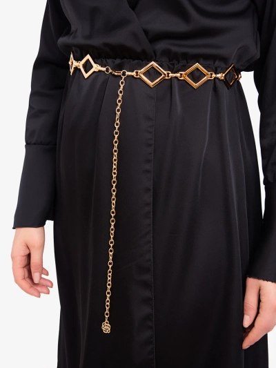 Royalfashion Damen dekorativer Metallgürtel