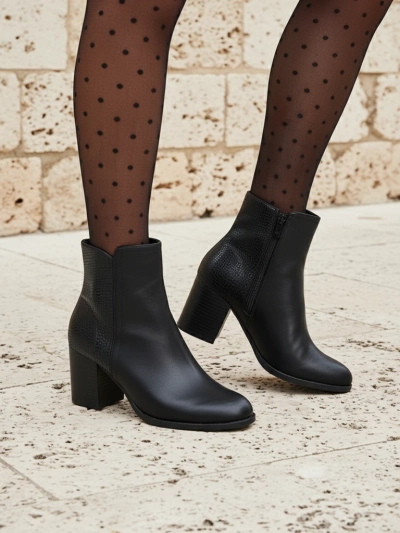Royalfashion Damen-Stiefeletten auf einem Pfosten Abinom