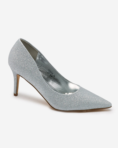 Royalfashion Damen Stiletto Pumps mit Glitzer Matomliso