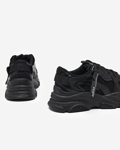 Damen-Sportsneaker in Schwarz Ponti- Footwear