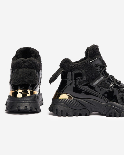 Schwarze isolierte Damen-Sportschuhe Timose - Footwear