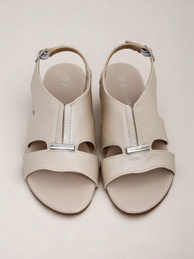 Royalfashion Damen Sandalen mit flacher Sohle Solea Comfort