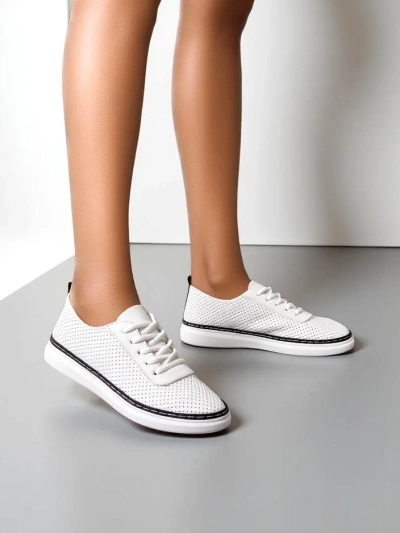 Royalfashion Damen durchbrochene Turnschuhe Tareb