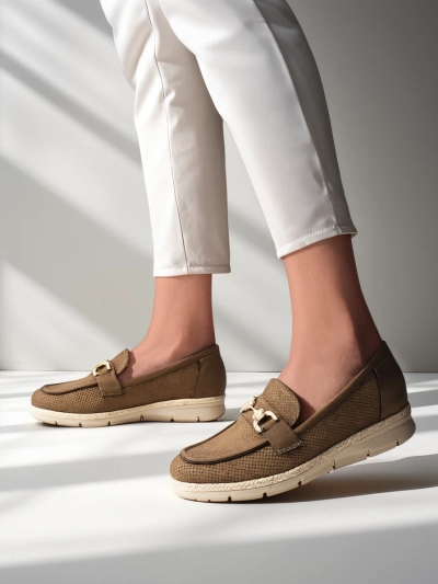 Royalfashion Damenflats mit dekorativem Akzent an der Spitze
