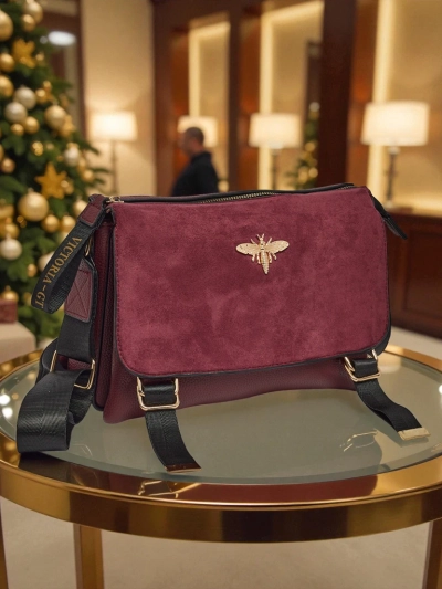 Kleine Damenhandtasche aus Öko-Leder Tessaria