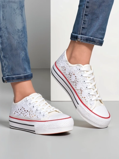 Royalfashion Damen Perforierte Sneaker Nizzet