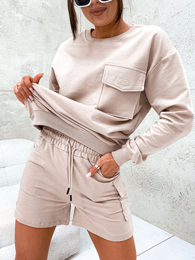 Royalfashion Damen-Sweatshirt-Set
