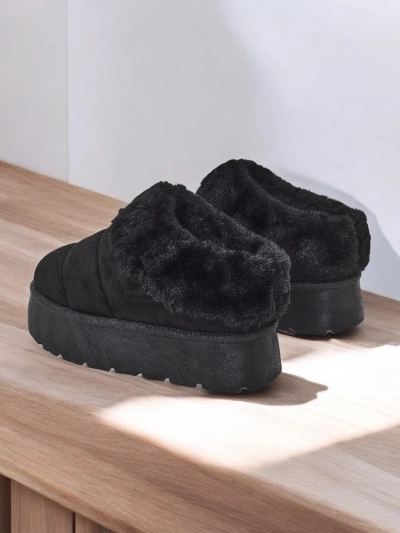 Royalfashion Kurze Damenstiefel à la Schneestiefel Eliozi