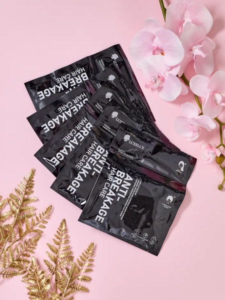 Luxelux Dampfmütze für Haare mit hohem Proteingehalt plus Serum