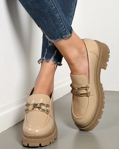 Royalfashion Damen-Echtenleder Slipper Arieda