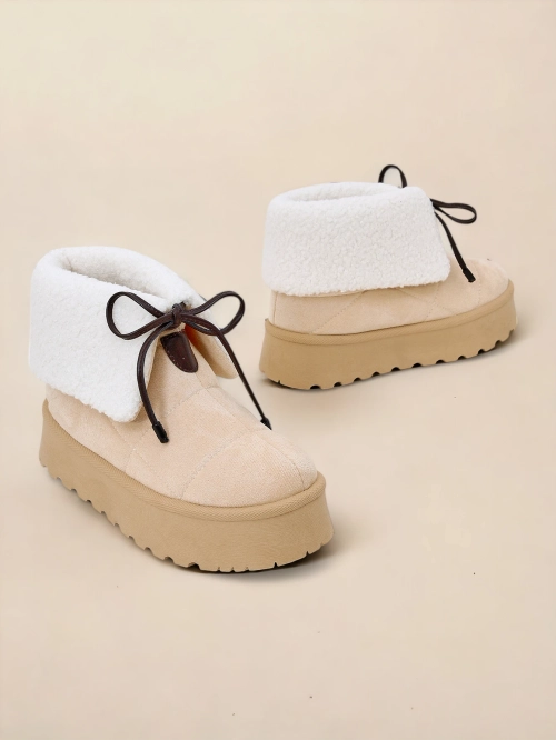 Дамські в'язані сніжні черевики Royalfashion Wdeno