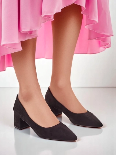 Royalfashion Damen Pumps mit niedrigem Absatz Agas