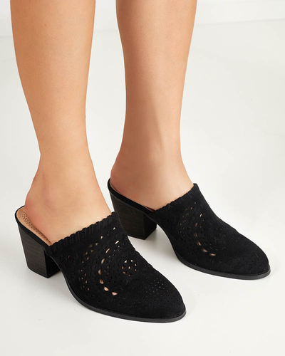 Schwarze Aqarion-Schuhe mit hohen Absätzen für Damen - Footwear