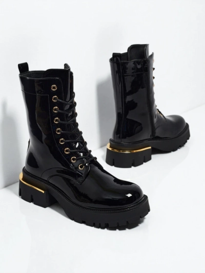 Royalfashion Damen Worker Boots Elolio