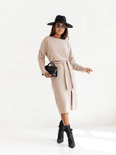 Royalfashion Damen Midikleid