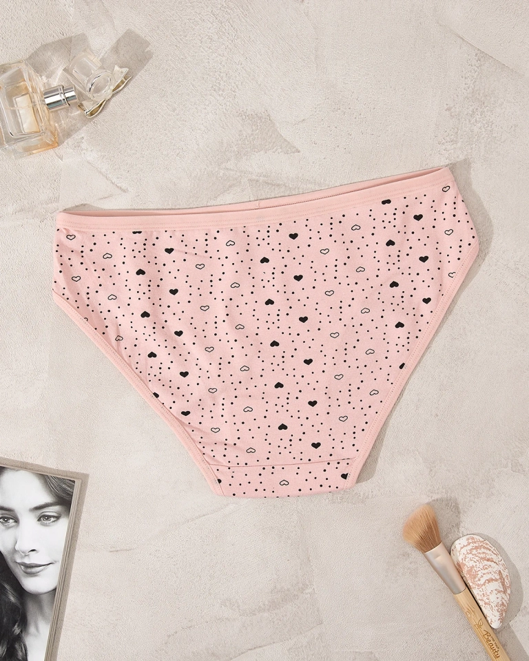Royalfashion Pink Printed Women's Panties