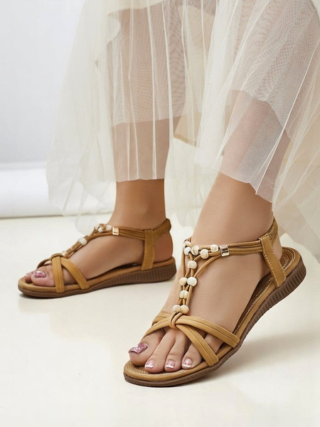 Royalfashion Damensandalen mit Verzierungen Imen