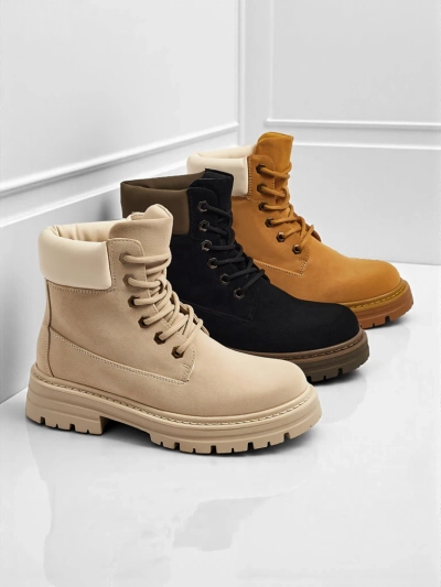 Damen Trapper Stiefeletten Avienne