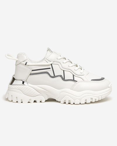 OUTLET Weiße Sportschuhe für Damen Jenirso Sneaker - Schuhe