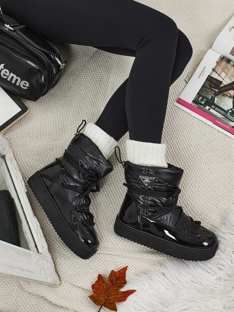 Damen Schneestiefel a'la mit Fell Lysmora