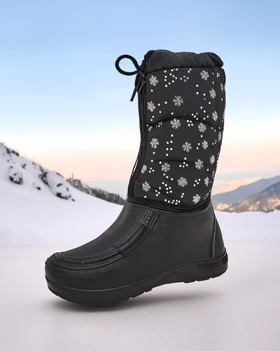 Royalfashion Damen Schnee Boots Gomerres