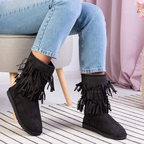 Black insulated snow boots Sisi - Footwear