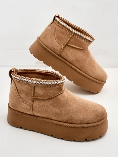 Royalfashion Damen Kurzstiefel a'la Schneestiefel Xoalla