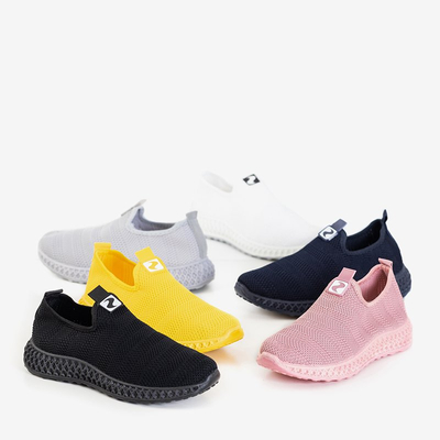 Gelber Slip auf Nandini Turnschuhen - Schuhe