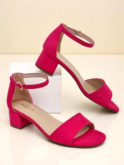 Royalfashion Damen Sandalen mit niedrigem Absatz SoftHeels