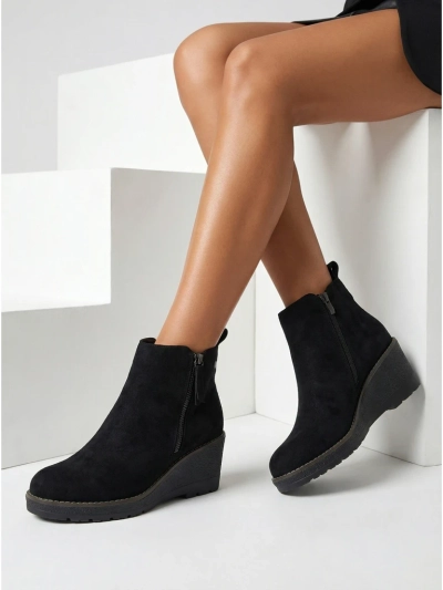 Damen Keilstiefeletten Zarrico