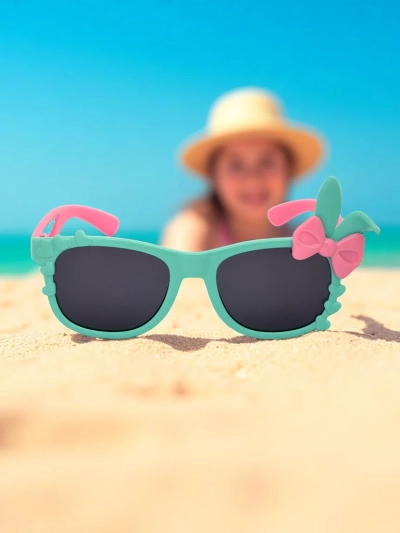 Royalfashion Kinder-Sonnenbrille mit Bunny Shine Dekorationen