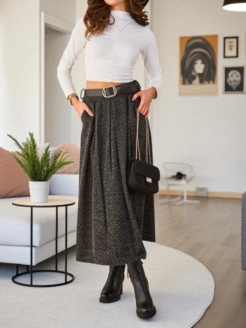 Жіноча міді-спідниця Royalfashion