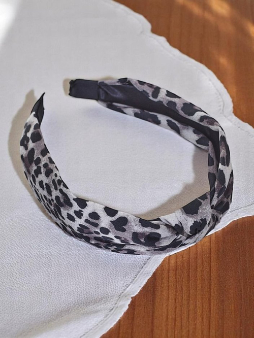 Royalfashion Обруч для волосся у стилі леопардового принту Lea