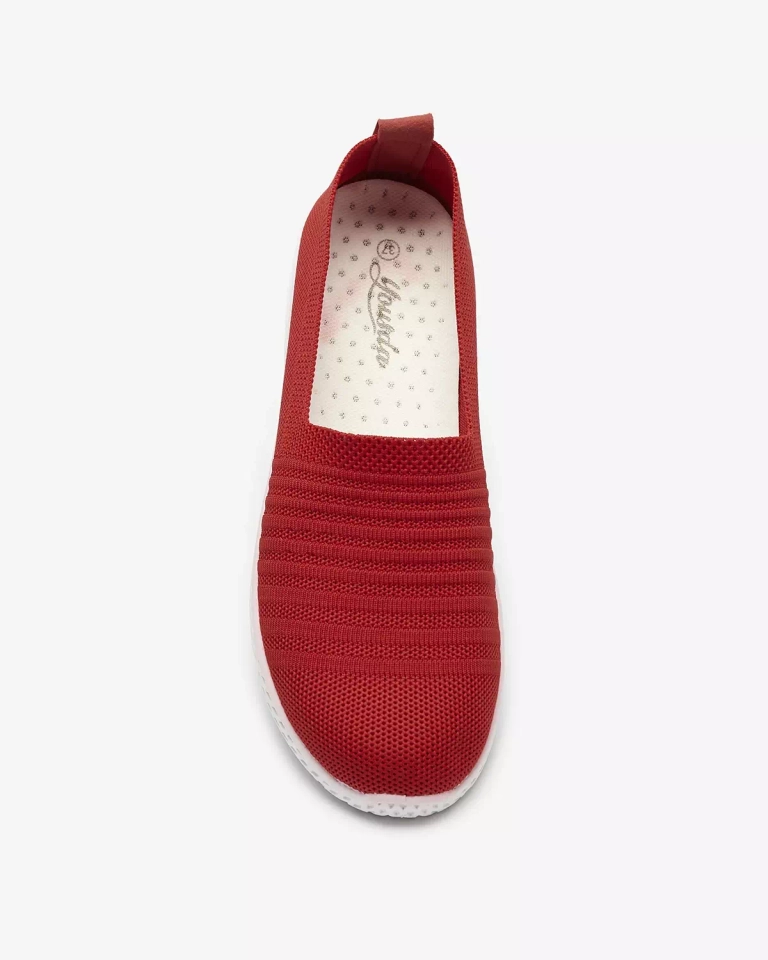 Rote Damen-Sneaker Covvu- Footwear