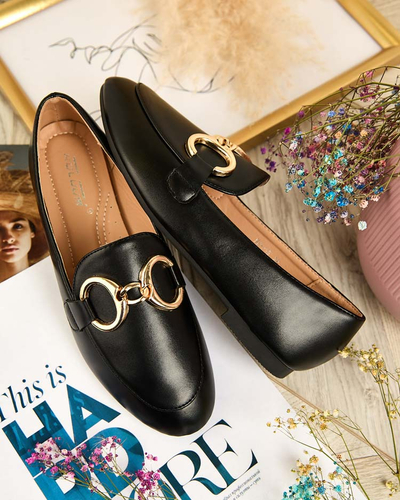 Royalfashion Mokassins mit Verzierung auf der Nase Abermes