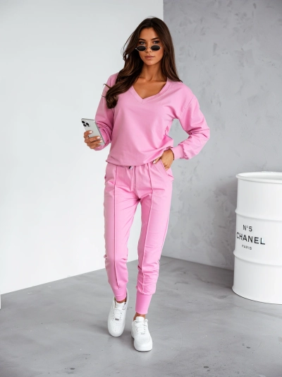Royalfashion Damen Baumwoll Freizeitanzug