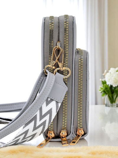 Royalfashion Multifunktionale Handtasche-Geldbörse mit Riemen Suite Mood