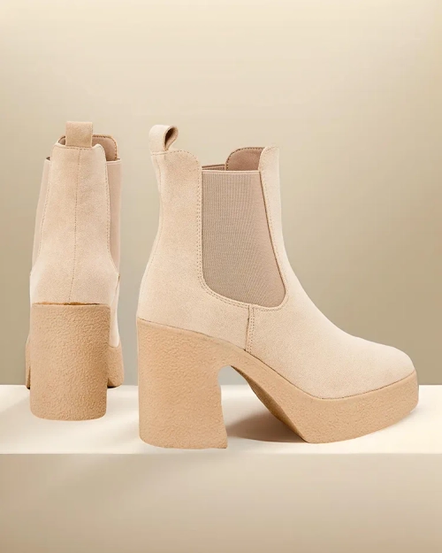 Жіночі чоботи на високому каблуці Royalfashion Bezollo