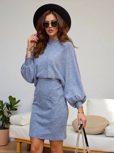 Royalfashion Жіночий комплект зі светром та сукнею